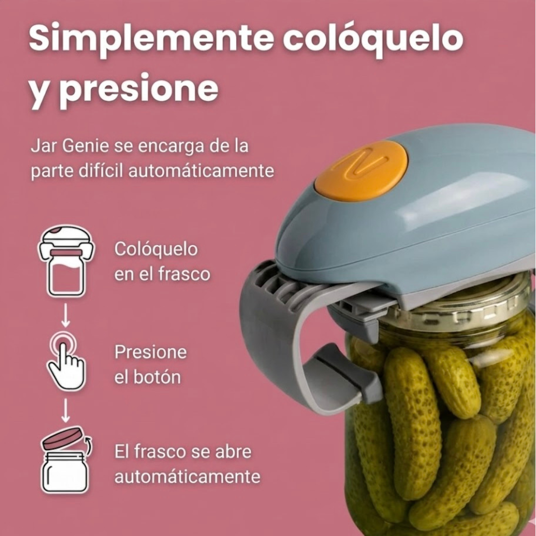 Girafácil™ – Abridor Automático de Tarros.